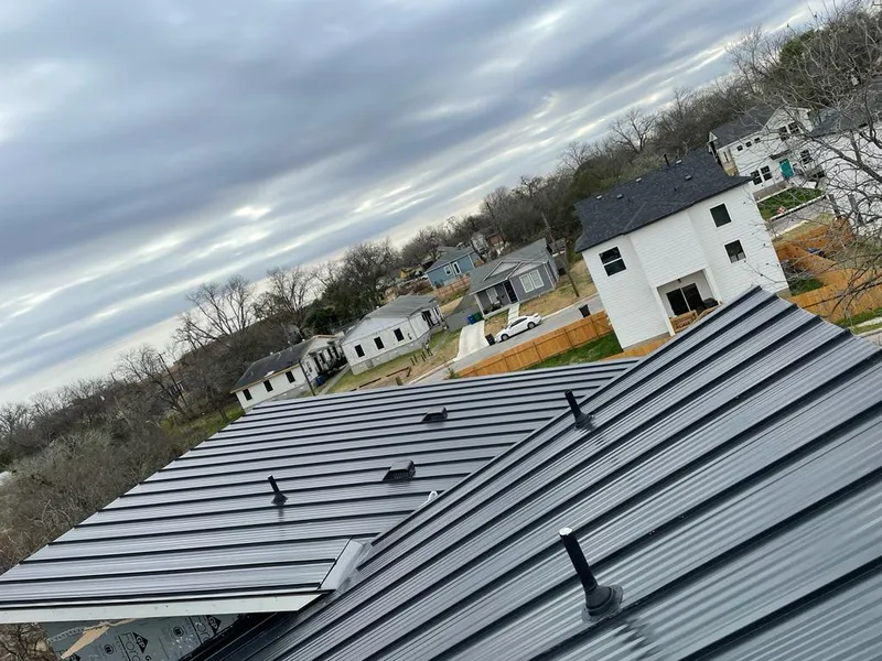 Standing seam metal roof panels with vents for Skylight Repair in Glenn Dale